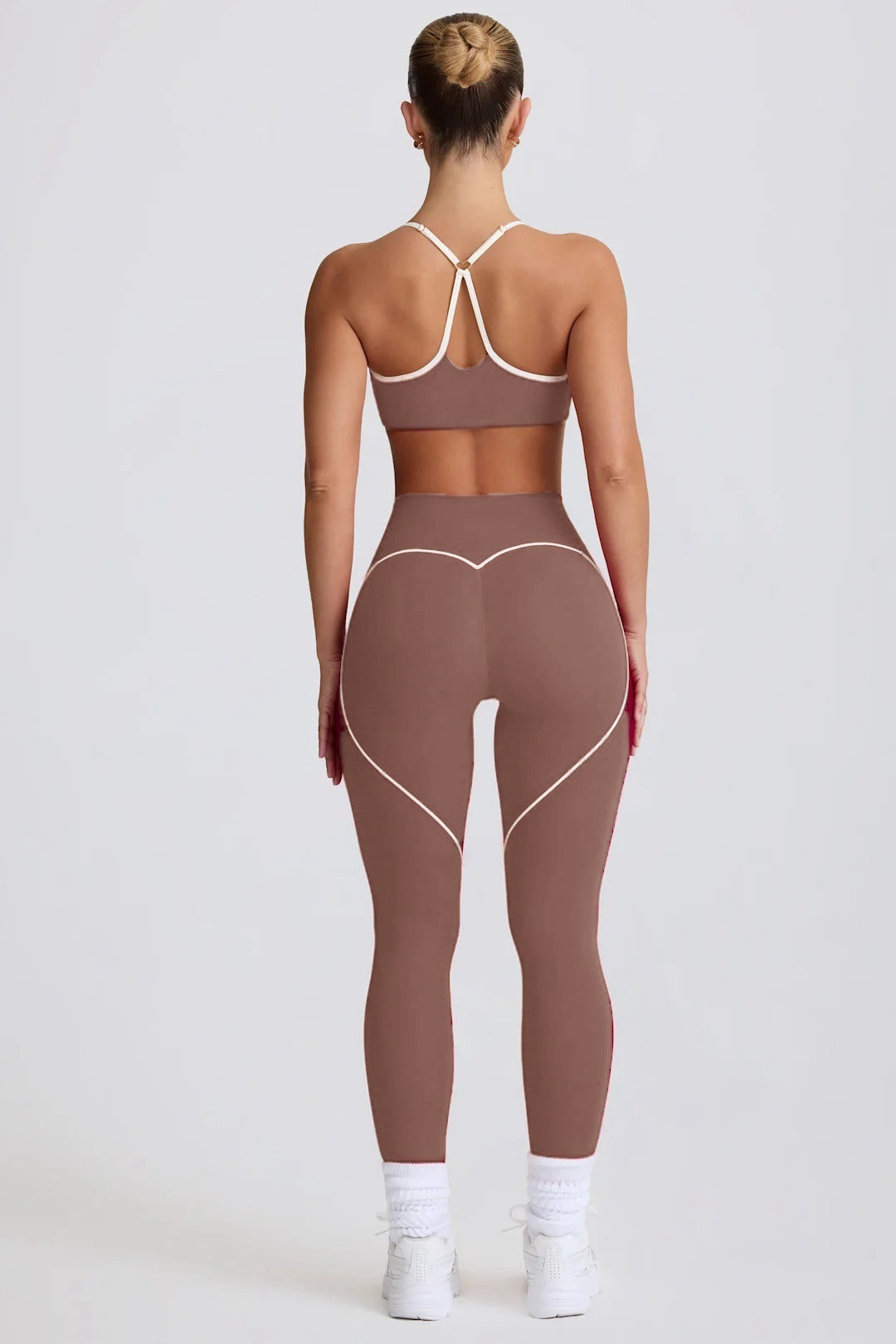 Women's Seamless Yoga Set with Supportive Fit